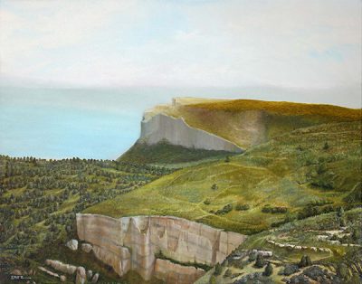 Mesa Verde<br />
Oil on Canvas<br />
Dimensions: 20″ wide 24″ high